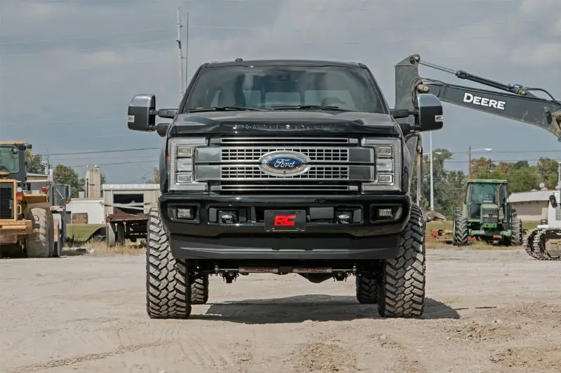 Rough Country 6 Inch Lift Kit 4-Link No Ovld M1 Fits Ford F-350 4Wd 2017-2022 2