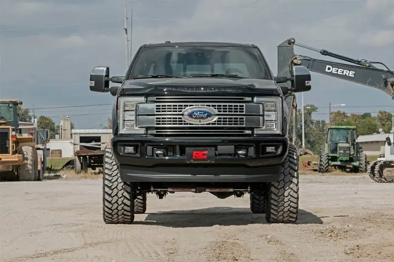 Rough Country 6 Inch Lift Kit Diesel No Ovld D/S Fits Ford F-350 4Wd 2017-2022 2