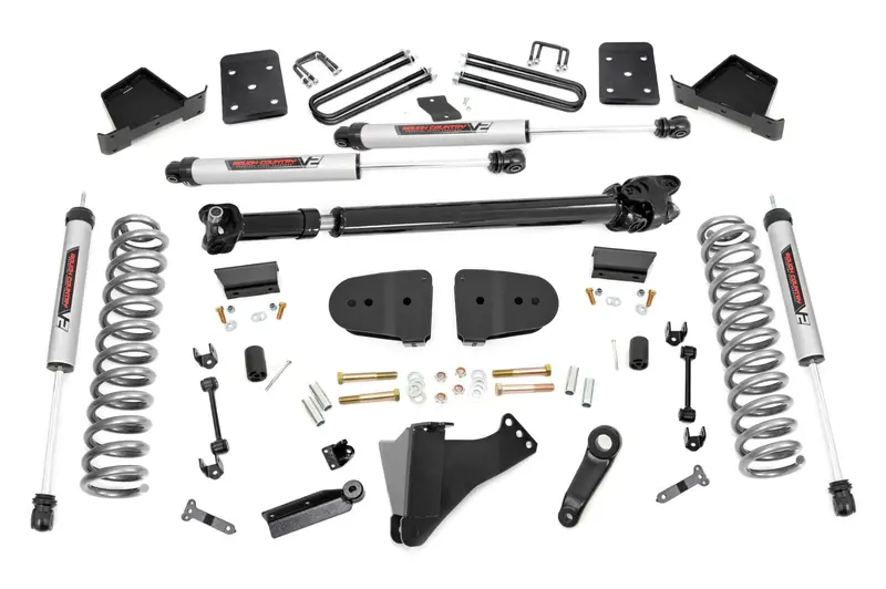 Rough Country 6 Inch Lift Kit No Ovlds D/S V2 Fits Ford F-350 4Wd 2023 1