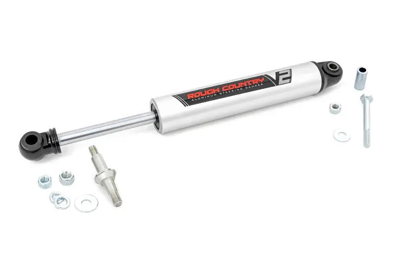 Rough Country V2 Steering Stabilizer Fits Chevrolet/Gmc 3500 4Wd 2001-2010 1