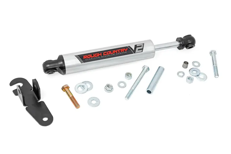 Rough Country V2 Steering Stabilizer Fits Chevrolet/Gmc 3500 4Wd 2016-2024 1