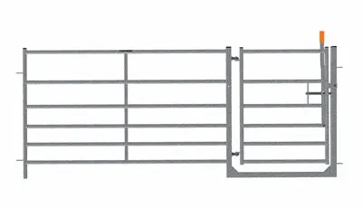 Sheep Panel And Gate Combination 1