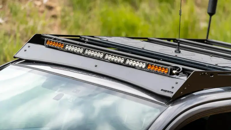 Sherpa Roof Rack Sport Series Wind Fairing For 4Runner 1