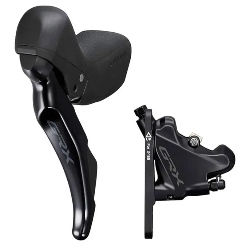 Shimano Disc Brake Assembled Set/J-Kit, Grx, St-Rx400(L), Br-Rx400(F), Resin(W/Fin), Sm-Bh90 Black 1