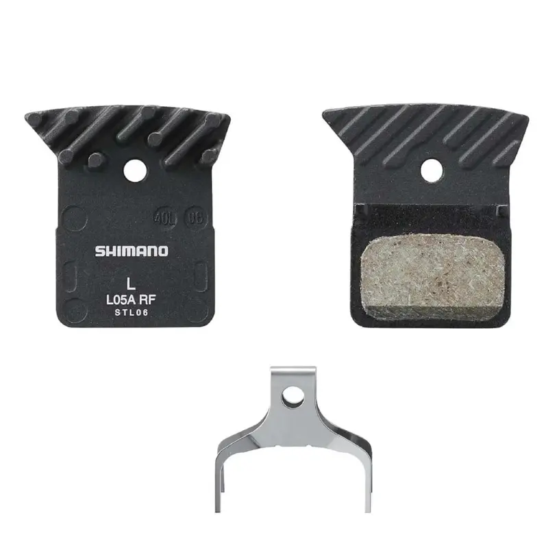 Shimano L05a-Rf Resin Disc Brake Pad W/Fin 1