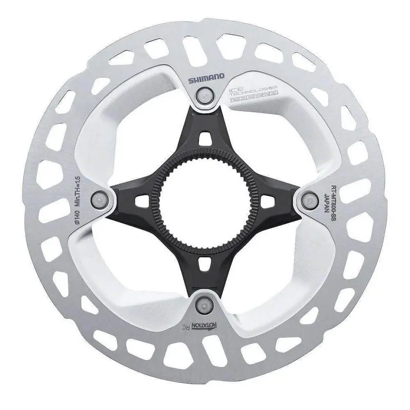 Shimano Xt Rt-Mt800 Center Lock Disc Brake Rotor W/ Lock Ring 1
