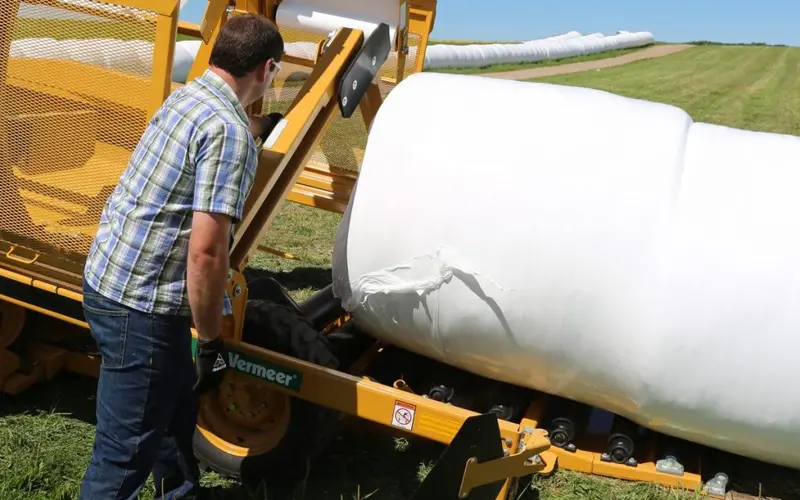 Silage Wrap Roll - White 1