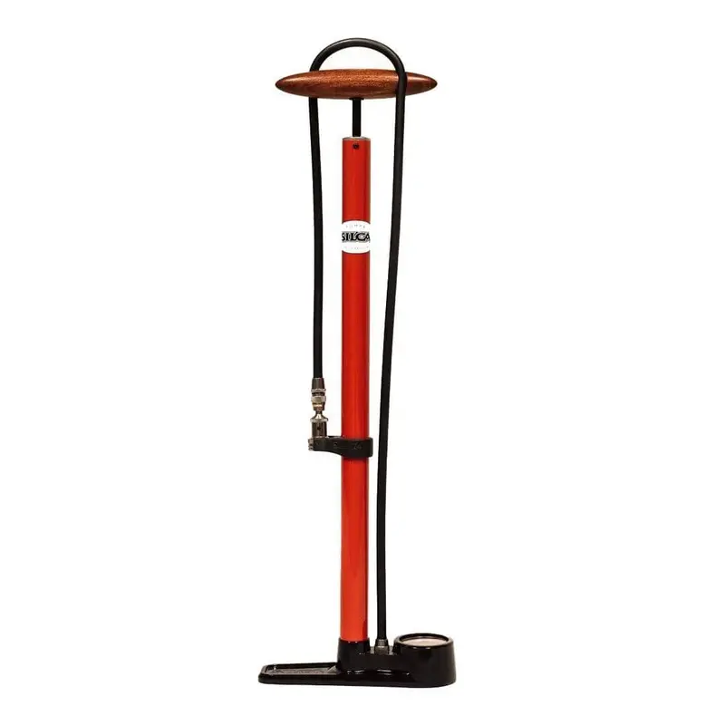 Silca Pista Floor Pump Red 1