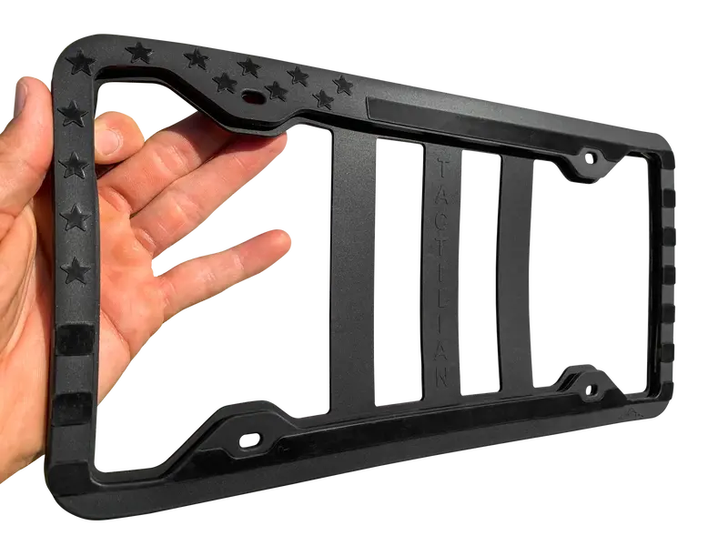 Silicone American Flag License Plate Frame 1
