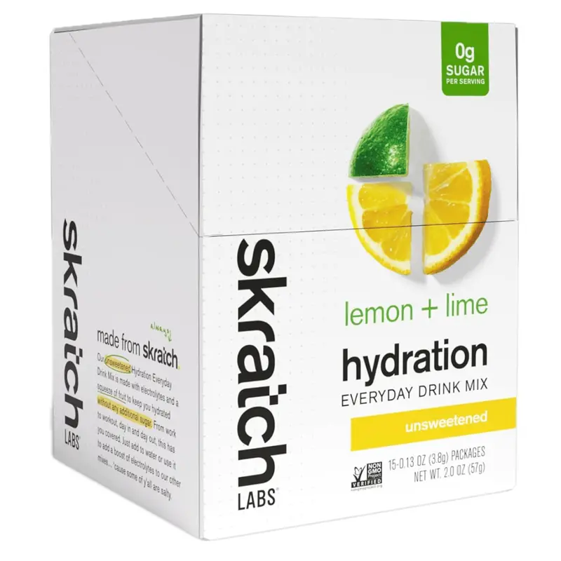 Skratch Labs Unsweetened Hydration Sport Drink Mix 15Pk 1