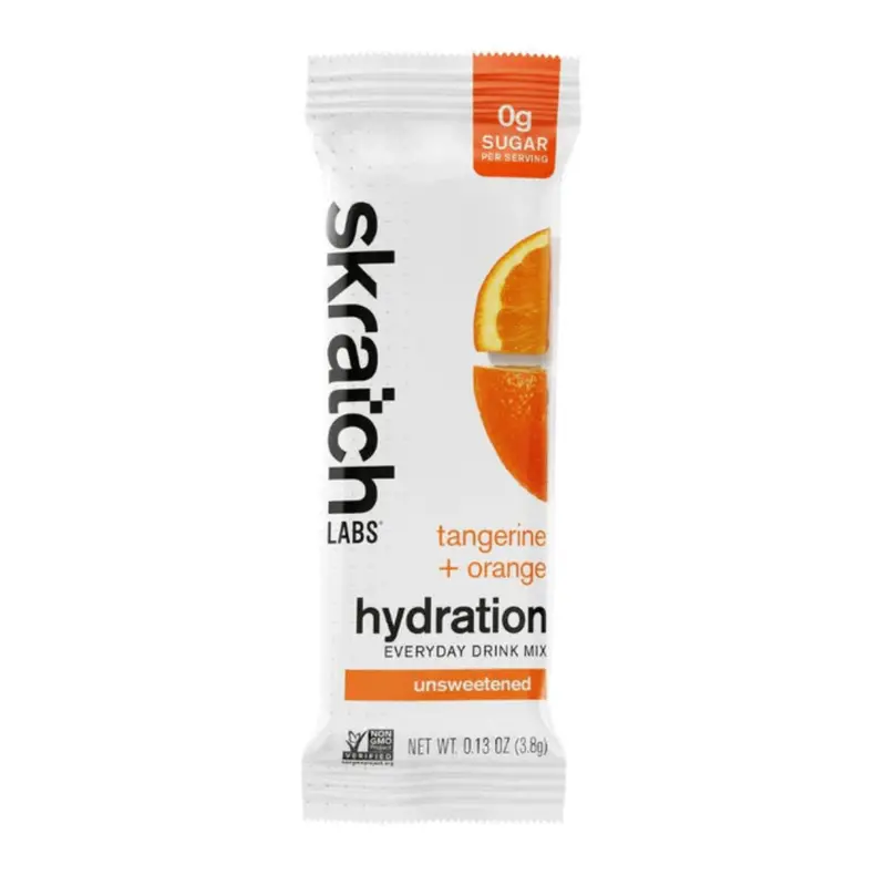 Skratch Labs Unsweetened Hydration Sport Drink Mix 22G Single 1