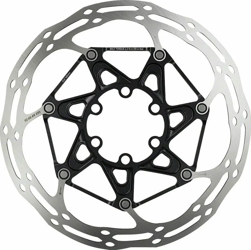 Sram Centerline X 2-Piece Rounded Brake Rotor 6 Bolt 1