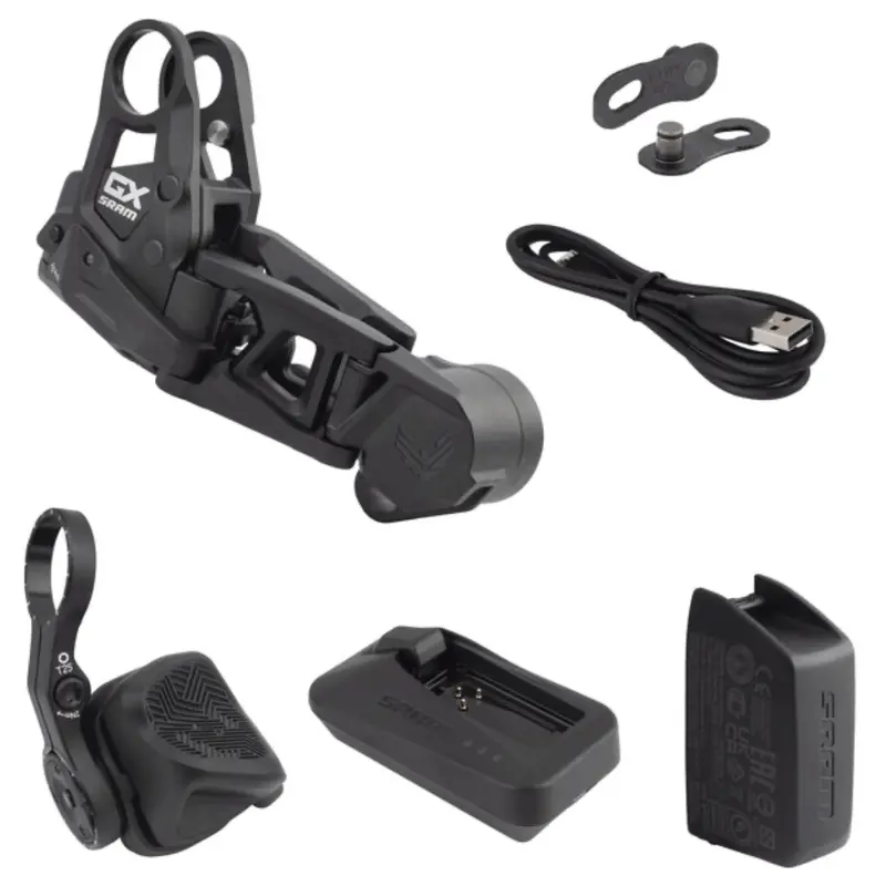 Sram Gx Eagle T-Type Rear Derailleur Axs Upgrade Kit - Converts Eagle 70 And 90 Mechanical Rear Derailleurs To Axs Electronic 1