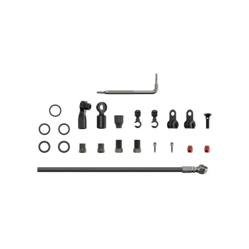 Sram Hose Kit - Beveled Banjo, 2000Mm, Black 1