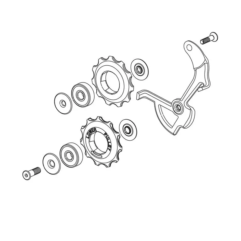Sram Rival Cage/Pulley Kit 1
