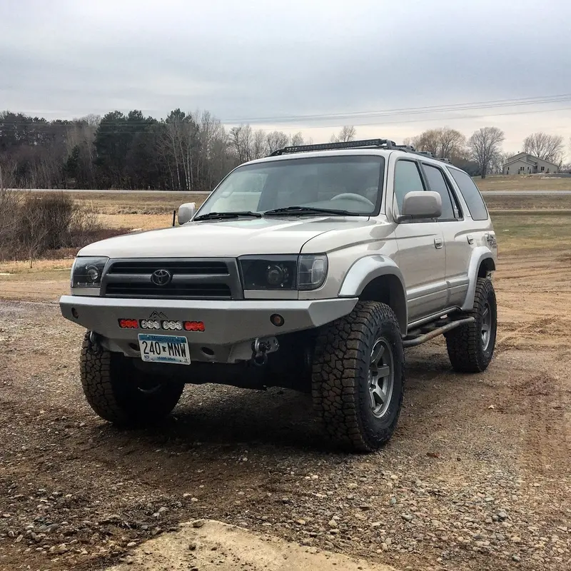 Srq Fab Alpha Front Bumper - Diy Kit For 4Runner (1996-2002) 1
