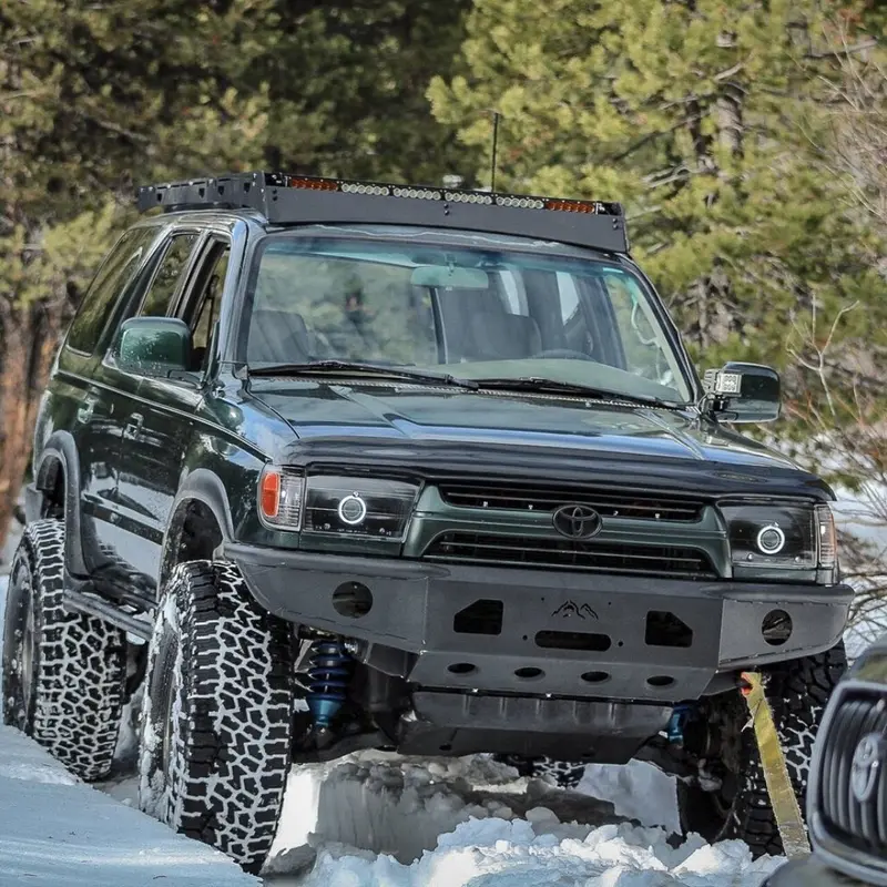 Srq Fab Closed Wing Hybrid Front Bumper For 4Runner (1996-2002) 1