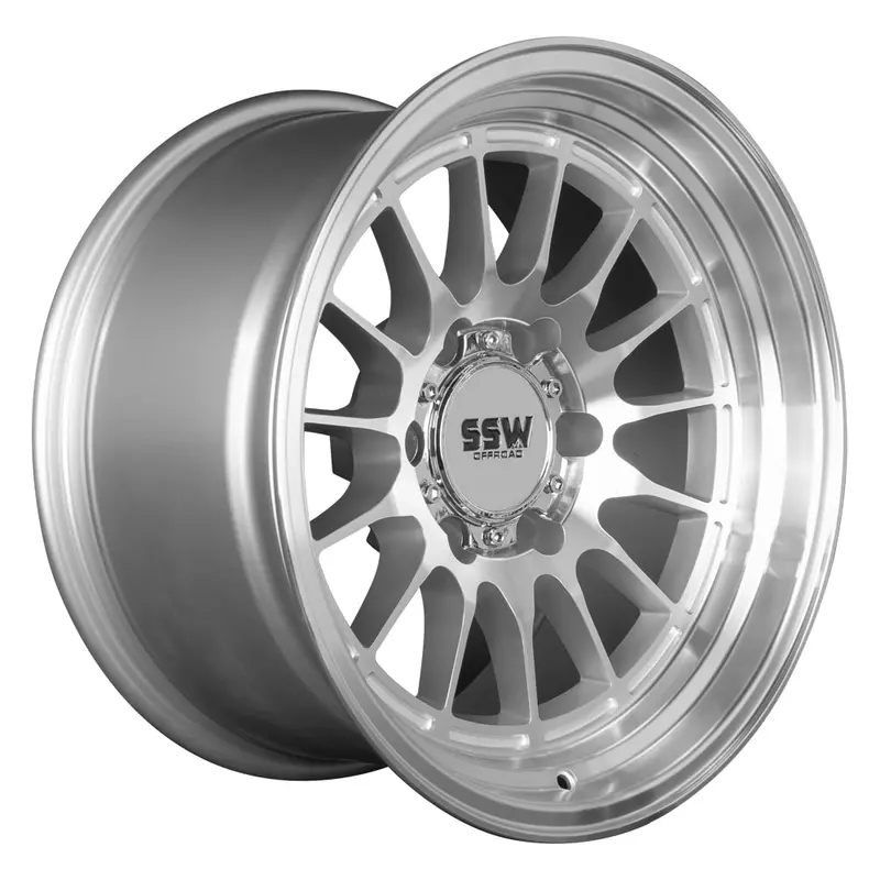 Ssw Off-Road Wheels Dakar / Machined Silver 2
