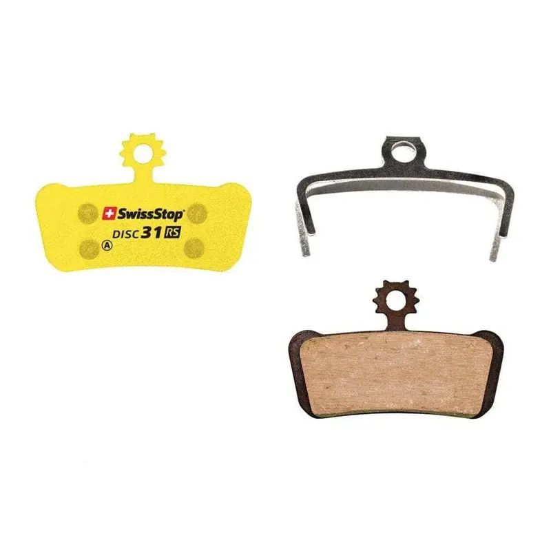 Swissstop, Disc 31 Rs, Disc Brake Pads, Shape: Sram Guide/G2, Organic, Pair 1