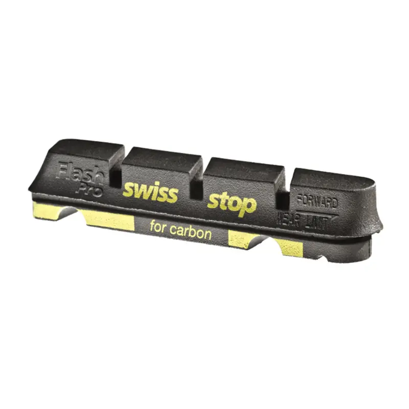 Swissstop Flashpro Replacement Pads For Carbon Rims Shimano Black Prince Pack Of 4 1