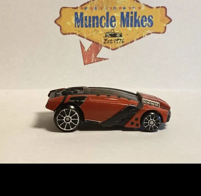 Thunderblade Red Sports Car 2007 Made For Mcdonald’S Happy Meal Hot Wheels, Loose Diecast Car. 1