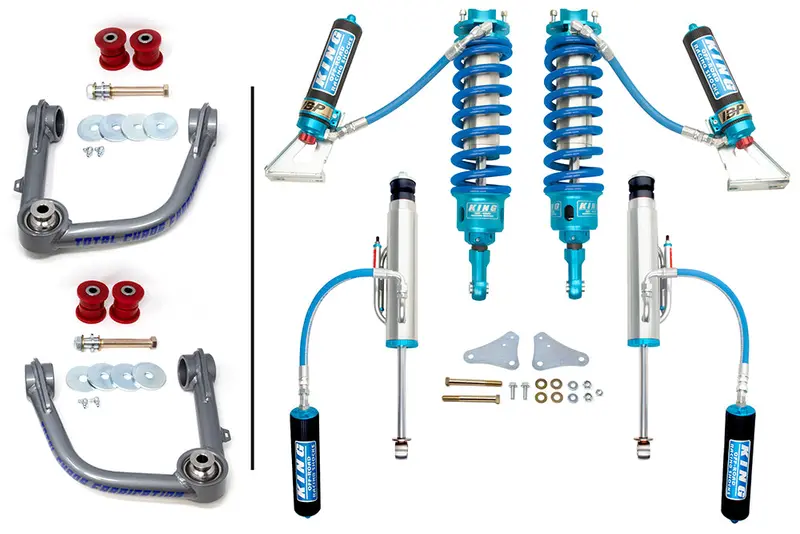 Total Chaos Fabrication W/Coilover 3.0" Front & Rear Shocks For 4Runner (2010-2024) 1