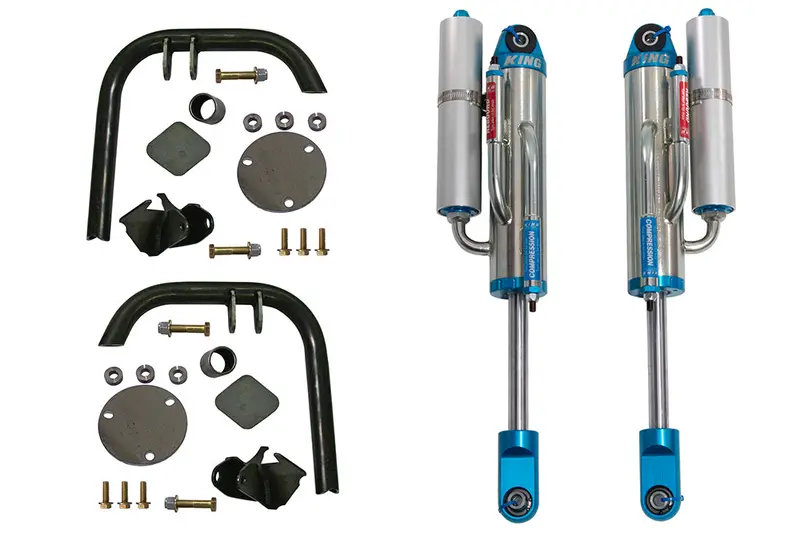 Total Chaos Shock Hoop & 2.5" Bypass Package Mid Travel For 4Runner (1996-2002) 1
