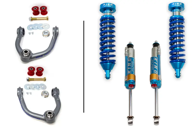 Total Chaos Upper Control Arms W/Front And Rear 2.5" Shocks For 4Runner (1996-2002) 1