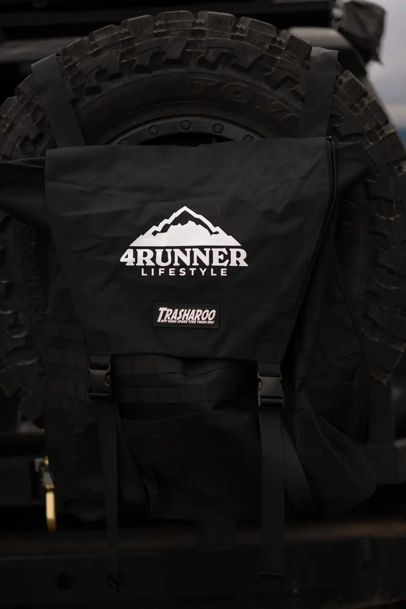 Trasharoo Spare Tire Trash Bag Black 1
