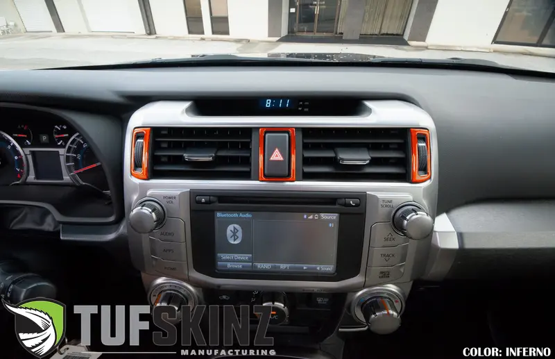 Tufskinz Center Air Vent Accent Trim For 4Runner (2014-2024) 11