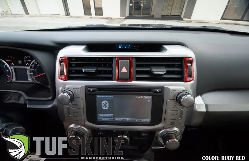 Tufskinz Center Air Vent Accent Trim For 4Runner (2014-2024) 14