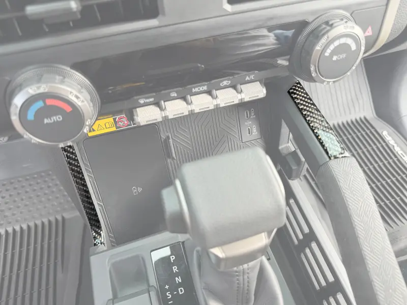 Tufskinz Center Console Lines Accent Trim For 4Runner (2025-Current) 1