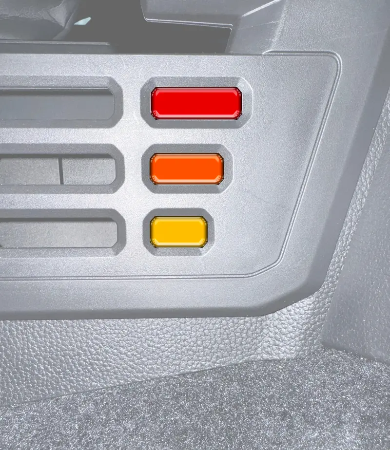 Tufskinz Center Console Storage Inserts For 4Runner (2025-Current) 1