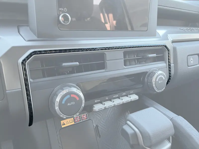 Tufskinz Climate Control Accent Trim For 4Runner (2025-Current) 1