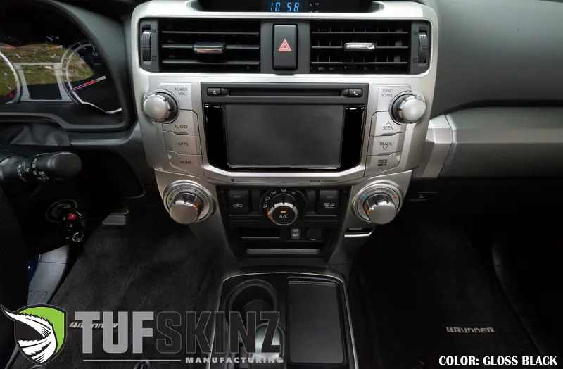 Tufskinz Lower Radio Display Accent Trim For 4Runner (2014-2024) 9