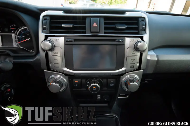 Tufskinz Outer Radio Display Accent Trim For 4Runner (2014-2024) 9