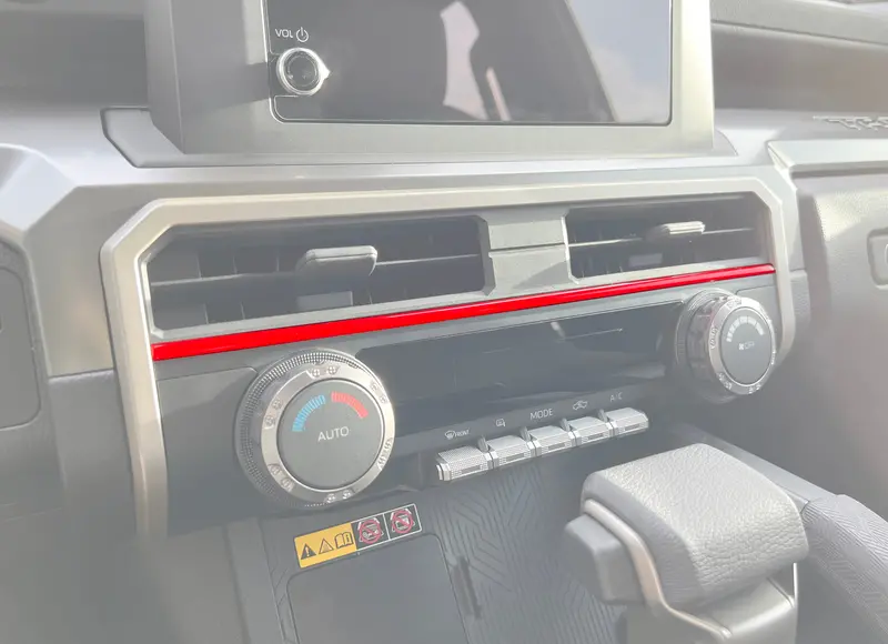 Tufskinz Strip Above Climate Control Accent Trim For 4Runner (2025-Current) 1