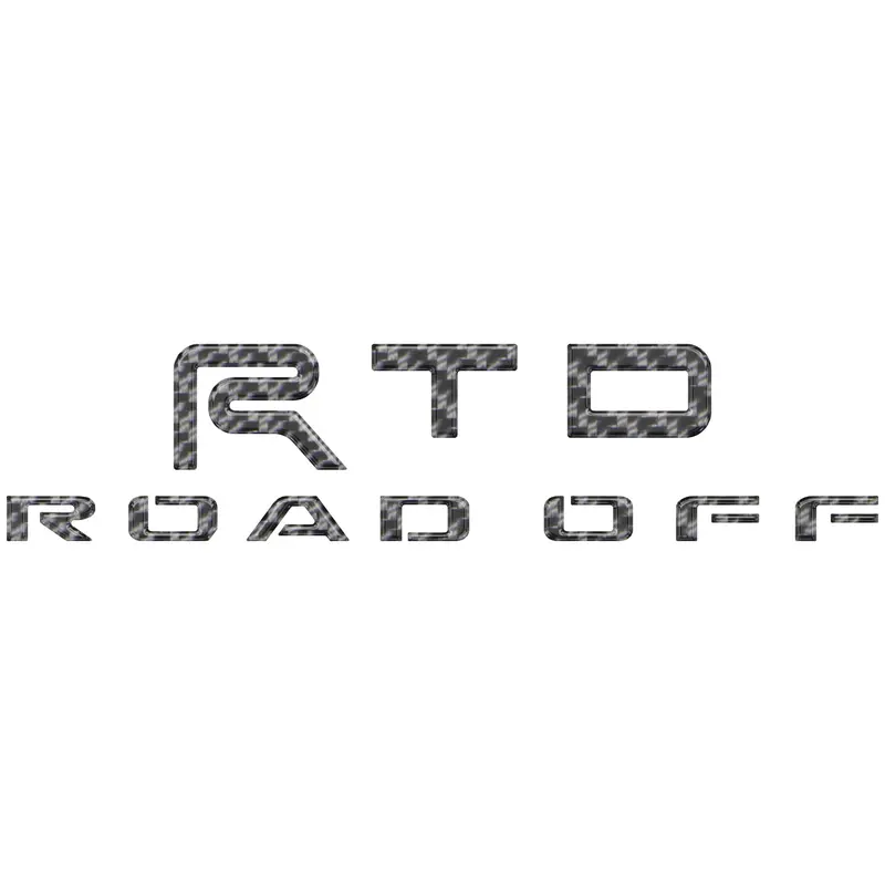 Tufskinz "Trd Offroad" C Pillar Letter Overlays For 4Runner (2025-Current) 1