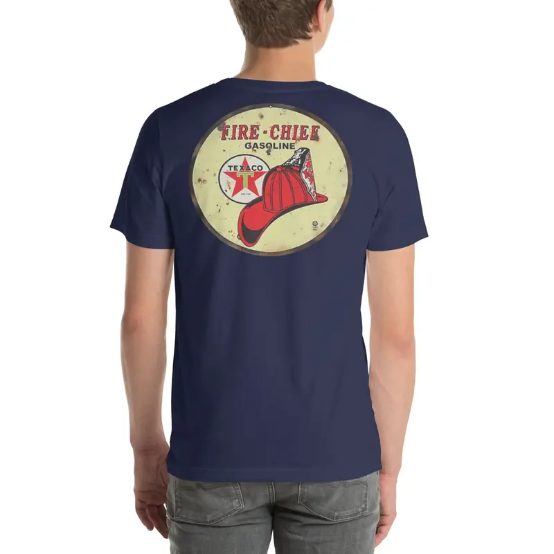 Uncle Mike’s Vintage Fire Chief Gas & Oil Themed T-Shirt
