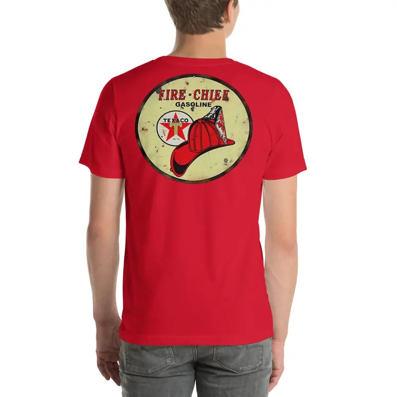 Uncle Mike’s Vintage Fire Chief Gas & Oil Themed T-Shirt