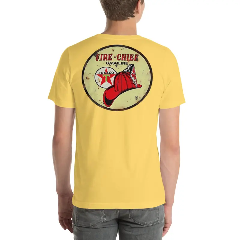 Uncle Mike’s Vintage Fire Chief Gas & Oil Themed T-Shirt