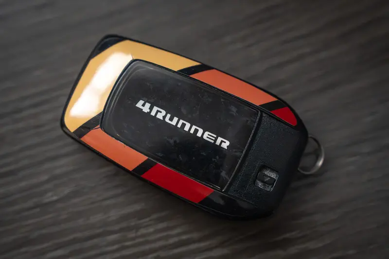 Vinyl Garage Key Fob Decal For 4Runner (2025-Current) 1