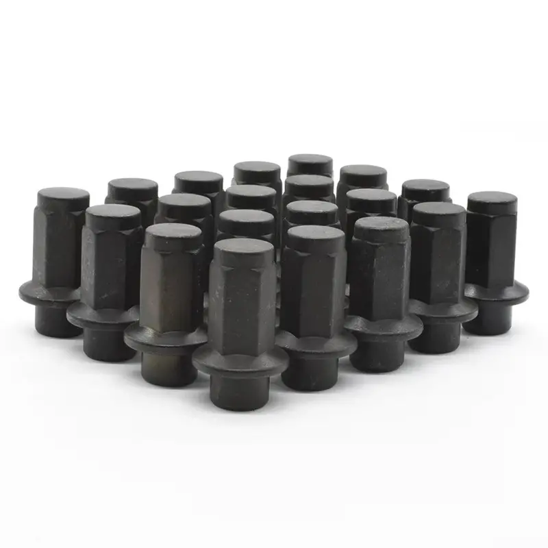 Vision 14X1.5 Black 24 Lug Kit (Fits Ford Transit/Mercedes Sprinter With 16" Vision Korupt/Hauler) 1