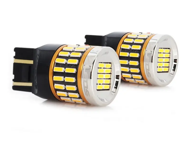 Vleds 50 Led High Visibility Amber Turn Signal Bulbs + Hyperflash Kit For 4Runner (2010-2024) 2
