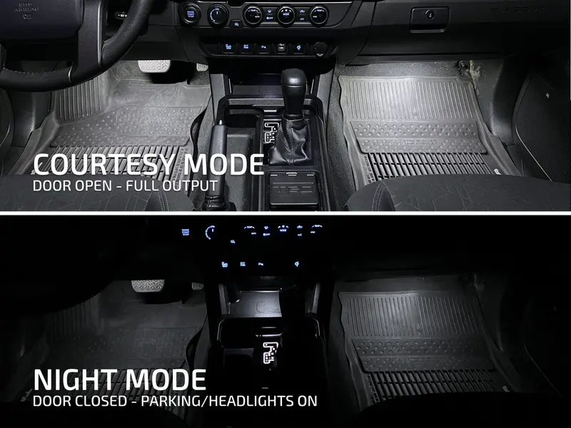 Vleds Footwell Led Kit Dual Output For 4Runner (2010-2024) 1