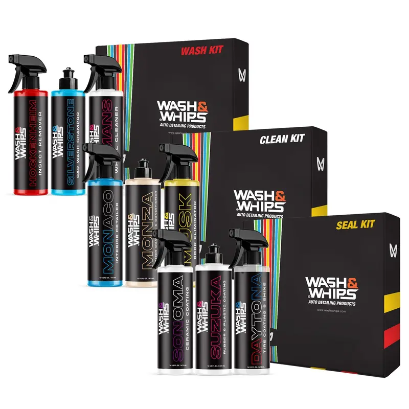Wash&Whips 3-Step Car Care System 1