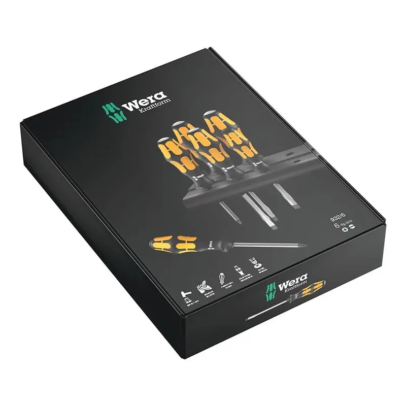 Wera 932/6 Chisel/Screwdriver Set 1