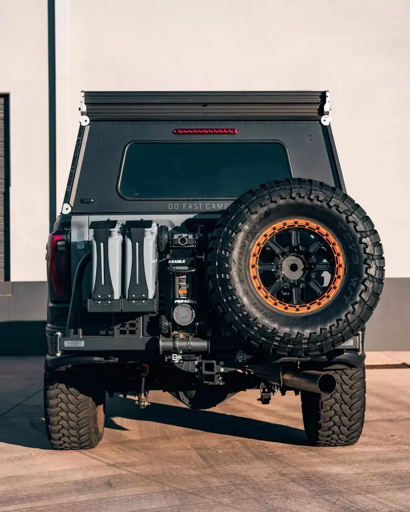 Westcott Designs Universal Modular Spare Tire Carrier Rack 1