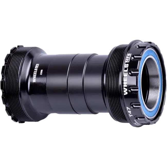 Wheels Manufacturing T47a Asymmetrical Bottom Bracket Abec-3 Bearings 2