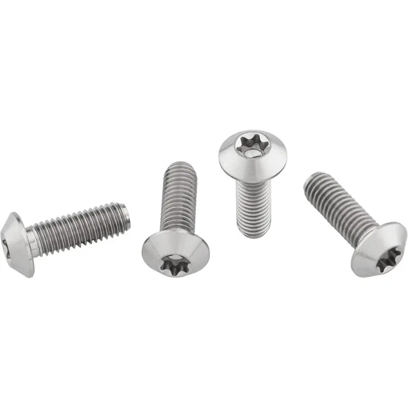Wolf Tooth Components Ti Water Bottle Cage Bolts Low Profile 4 Pack 1